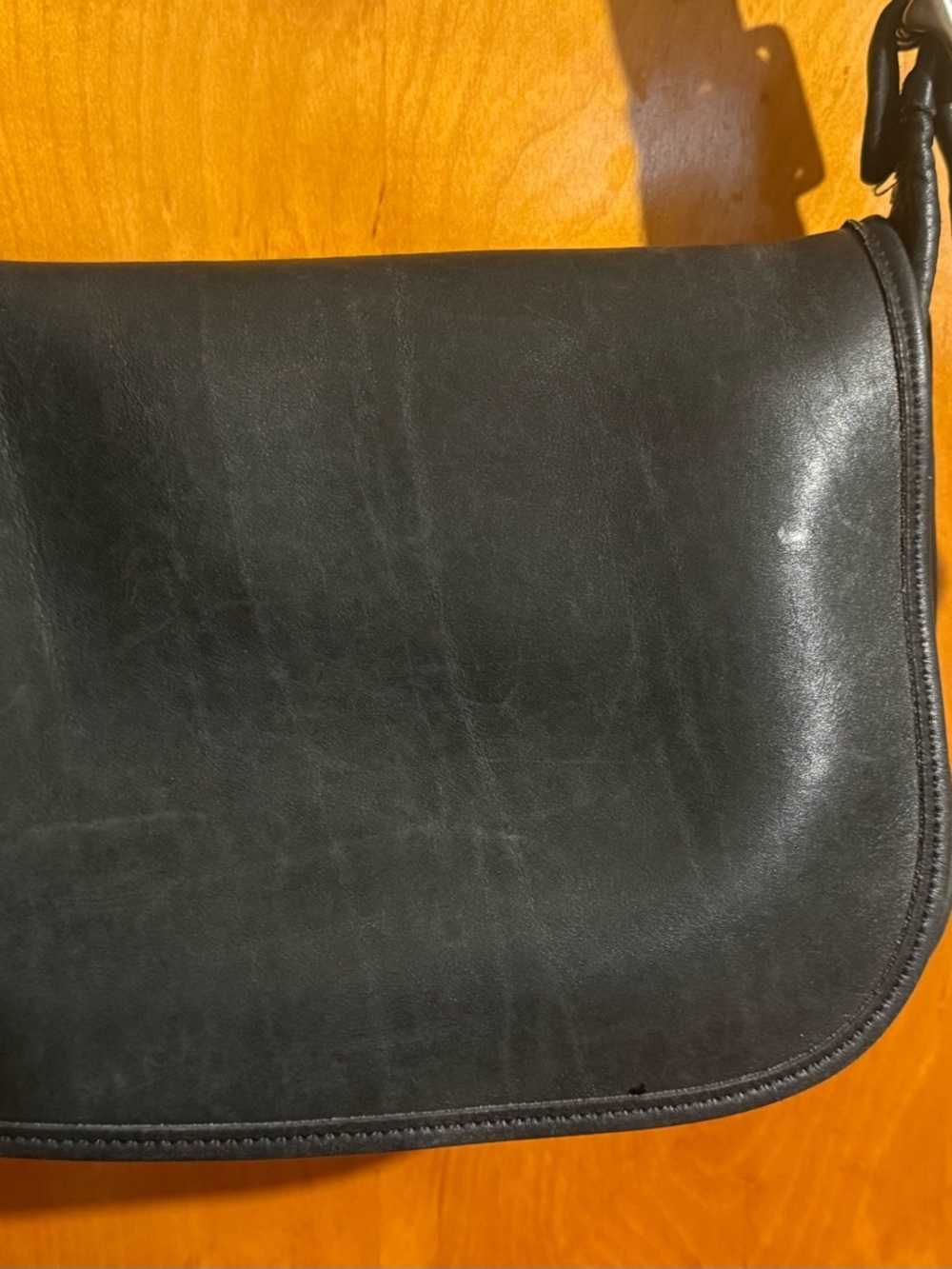 Vintage Coach 9951 /Patricia in Black Leather - Picture 4 of 16